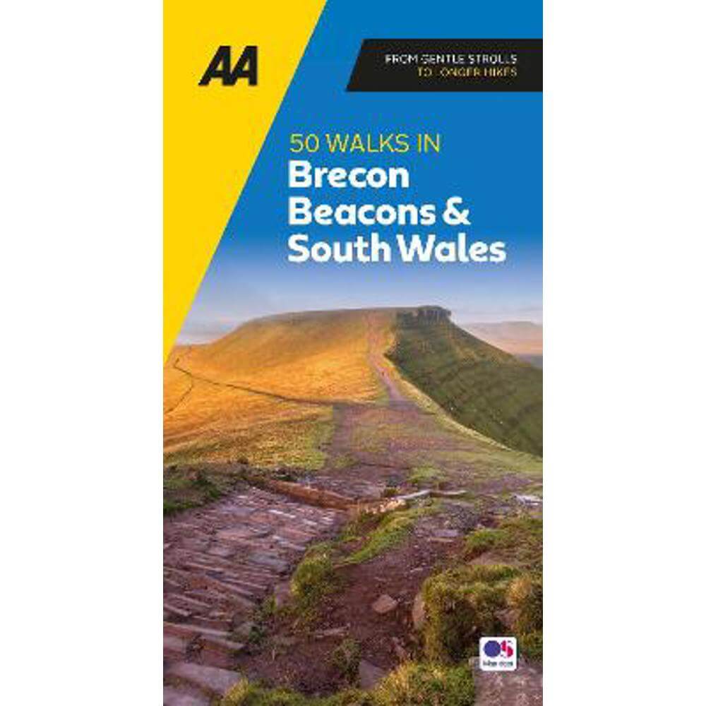 AA 50 Walks in Brecon Beacons & South Wales (Paperback)